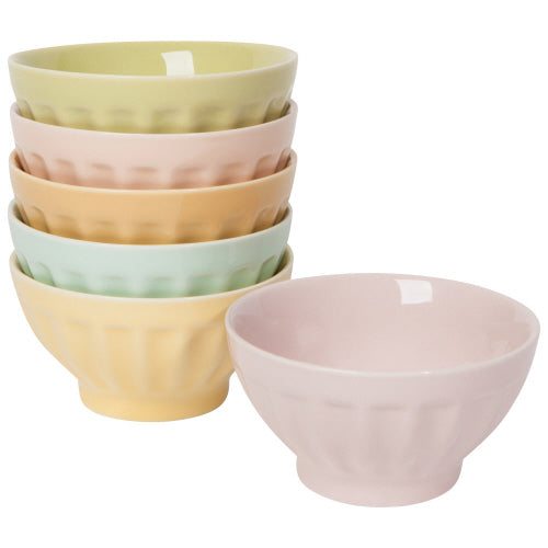 Flora Sundae Bar Pinch Bowls - Set of 6