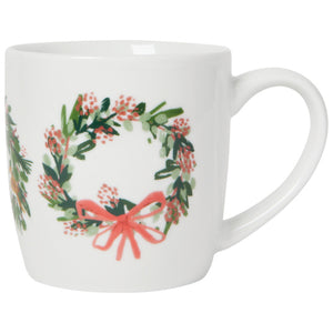 Wreaths Porcelain Mug