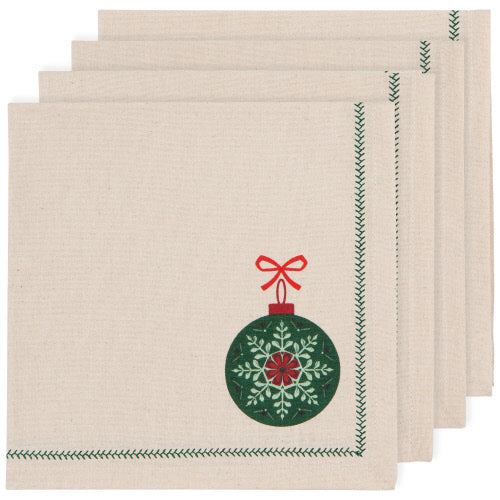 Good Tidings Napkins - Set of 4