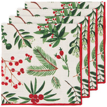 Load image into Gallery viewer, Winterberry Napkins - Set of 4
