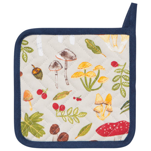 Field Mushrooms Chef Potholder