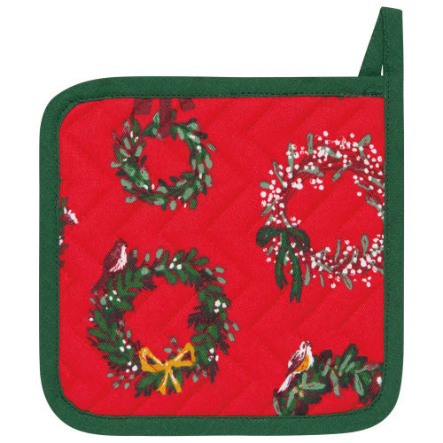 Wreaths Chef Potholder