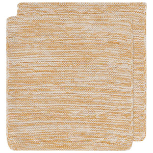 Ochre Knit Dishcloths - Set of 2