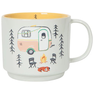 Happy Camper & Socks Gift Set
