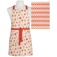 Load image into Gallery viewer, Toadstool Apron &amp; Dishtowel Set
