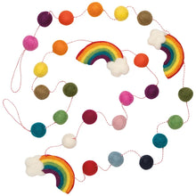 Load image into Gallery viewer, Rainbow Felt Garland
