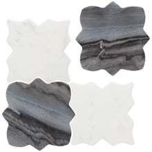 Load image into Gallery viewer, Tesselate Marble Coasters - Set of 4
