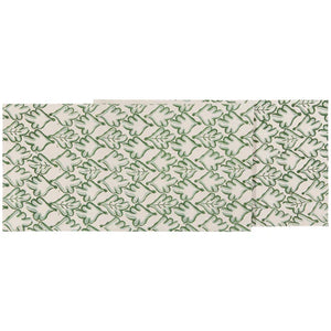 Hedge Block Print Table Runner