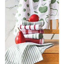 Load image into Gallery viewer, Apple Floursack Dish Towels - Set of 2
