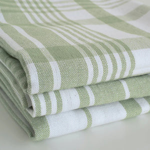 Sage Jumbo Dishtowels - Set of 3