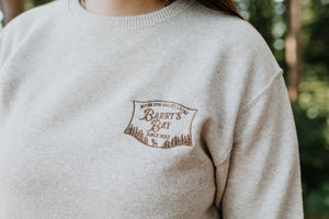 Oatmeal - Barry's Bay Patch Nantucket Crewneck