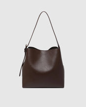 Load image into Gallery viewer, Peyton Shoulder Bag- Chocolate

