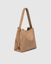 Load image into Gallery viewer, Peyton Shoulder Bag- Suede Honey
