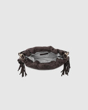Load image into Gallery viewer, Reese Shoulder Bag- Suede Chocolate
