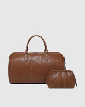 Load image into Gallery viewer, Cooper Travel Bag Bundle- Cognac
