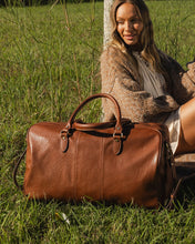 Load image into Gallery viewer, Cooper Travel Bag Bundle- Cognac
