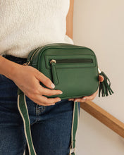 Load image into Gallery viewer, Jacinta Gia Crossbody Bag - Forest Green
