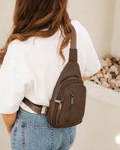 Load image into Gallery viewer, Boyd Nylon Sling Bag - Chocolate
