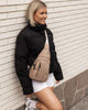 Boyd Nylon Sling Bag - Mocha