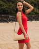 Amelia Shoulder Bag - Raffia Tan