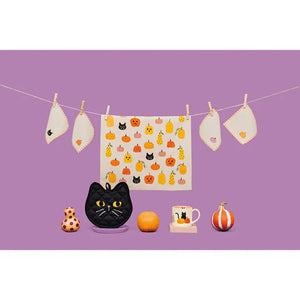 Hallows' Eve Printed Cotton Dishtowel