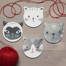 Load image into Gallery viewer, Cats Meow Soak Up Coasters - Assorted
