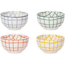 Load image into Gallery viewer, Wobbly Check Everyday Bowls - Assorted
