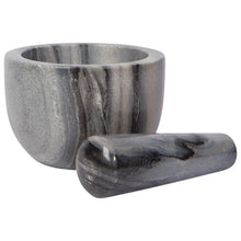 Load image into Gallery viewer, Slate Marble Mortar and Pestle
