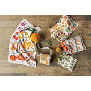 Veggie Stand Cotton Dishtowel