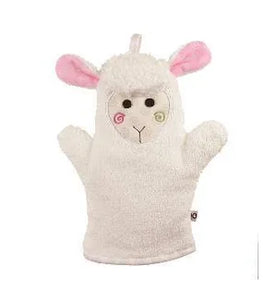 Baby Terry Bath Mitt - Lola the Lamb