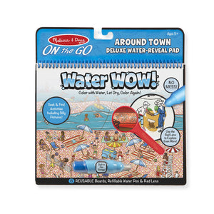 Seek & Find Around Town - Water Wow Reveal Pad