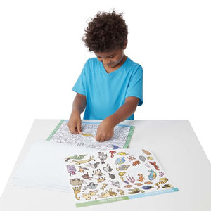 Animal Seek & Find Sticker Pad