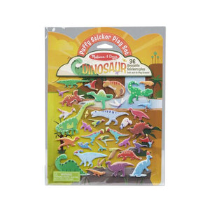 Dinosaurs Reusable Puffy Stickers