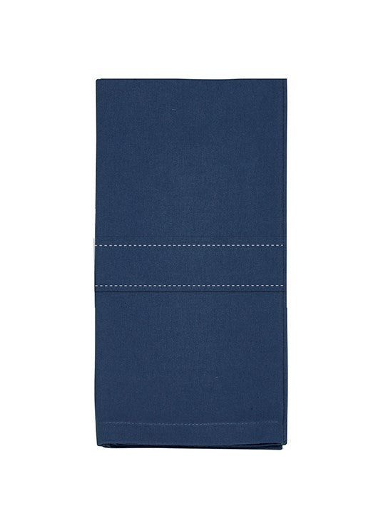 Navy Cloth Napkins - Set of 4