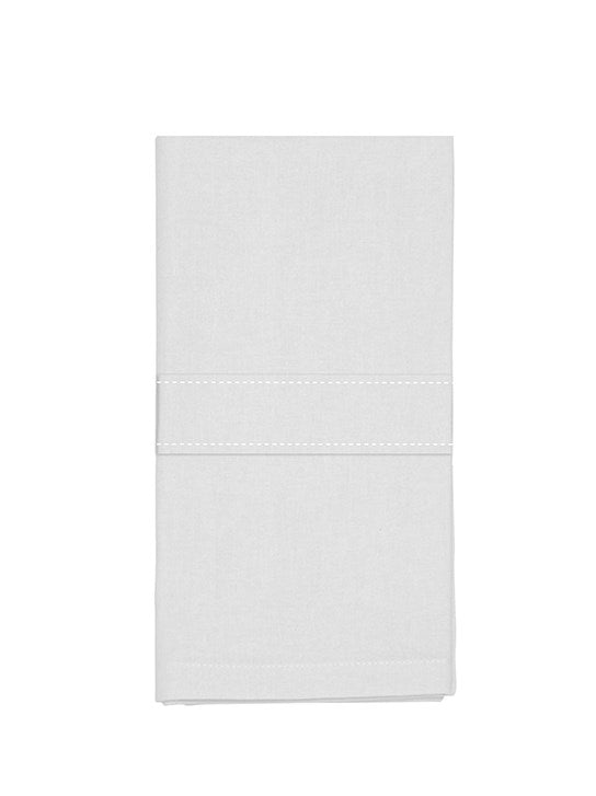 White Cloth Napkins - Set of 4