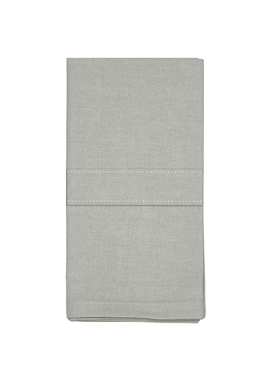 Grey Cloth Napkins - Set of 4