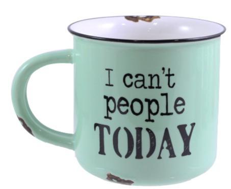 I Can't People Today Mug