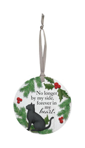 Forever In My Heart Cat Wood Ornament