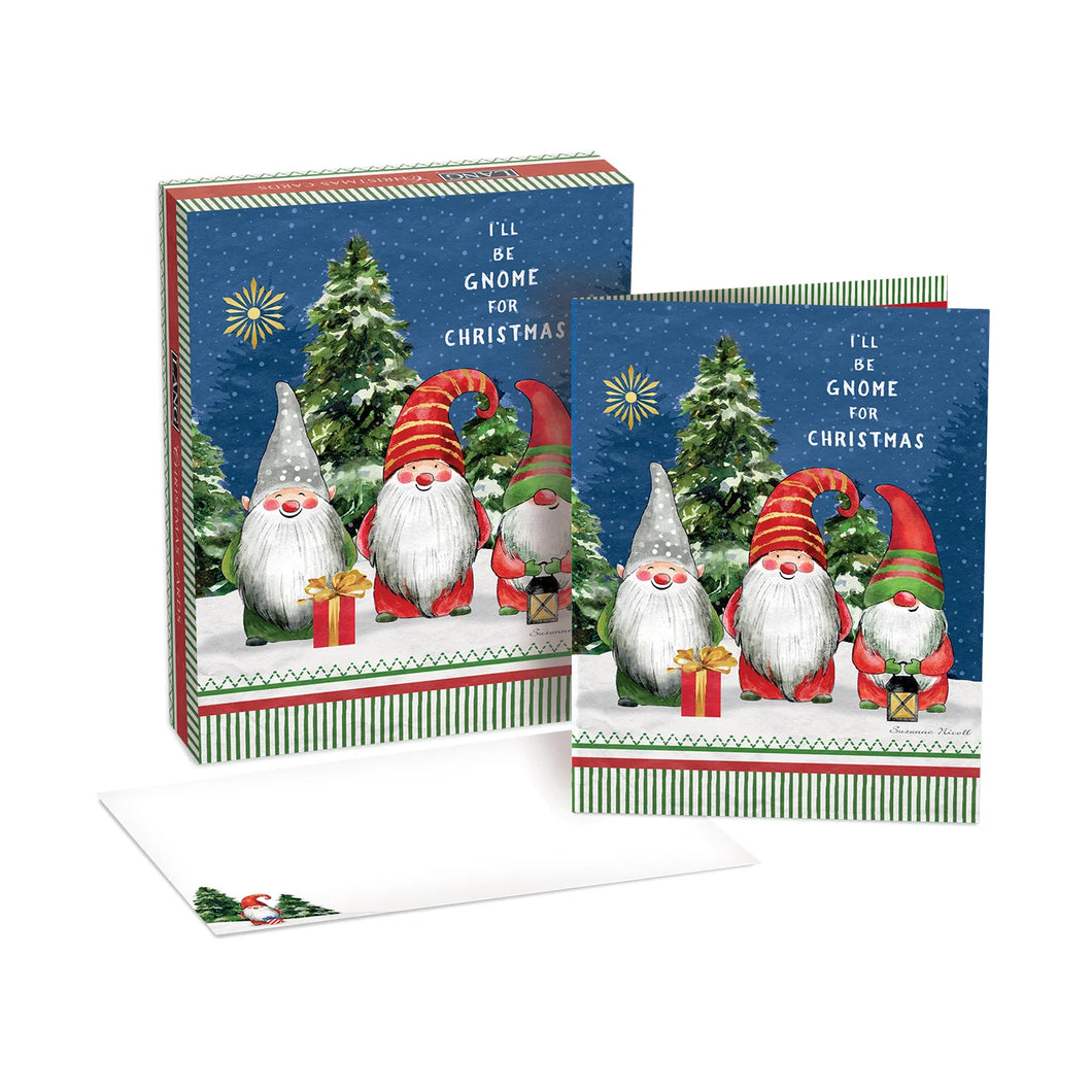 Gnome Xmas Boxed Christmas Cards