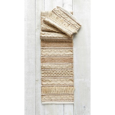Tribe Natural Table Runner