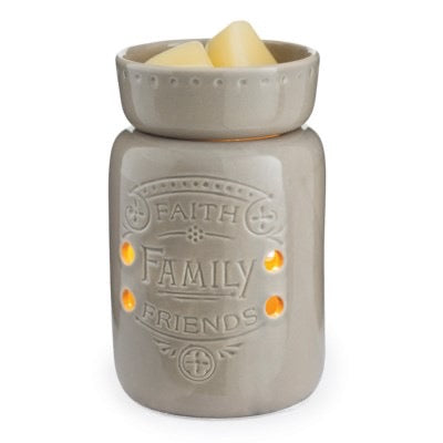 Faith Family Friends Midsize Illumination Fragrance Warmer