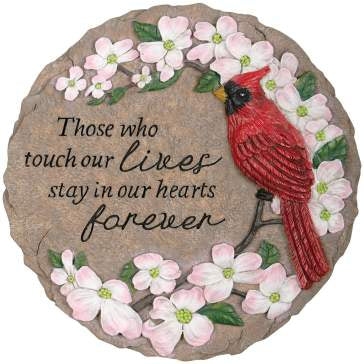 Touch Our Lives Beadwork Garden Stone (PICKUP ONLY)