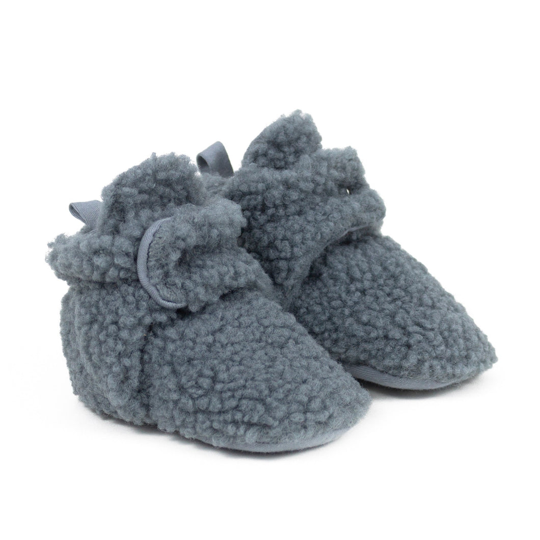 Snap Bootie - Sherpa Blue