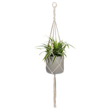 Load image into Gallery viewer, Macrame Planter Hanger with Tail - Cotton
