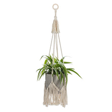 Load image into Gallery viewer, Macrame Planter Hanger with Fringe
