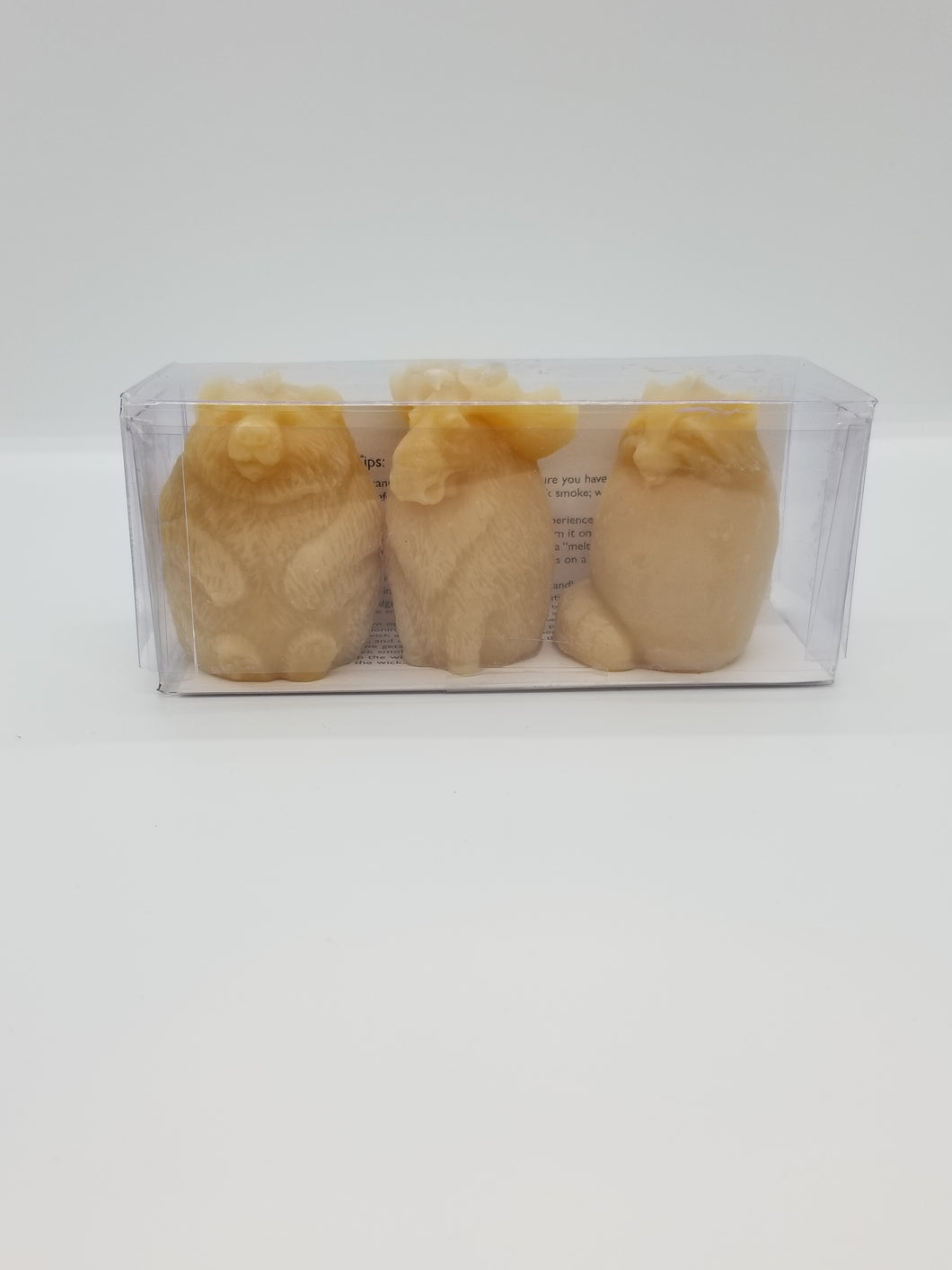 Beeswax Set of 3 Animals