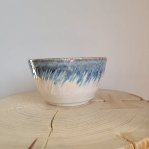 Blue Rim Small Bowl