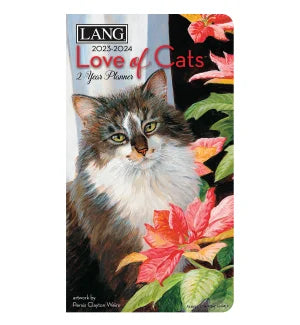 2023-2024 Love Of Cats 2-Year Planner FINAL SALE
