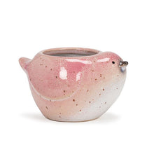 Load image into Gallery viewer, Small Pink Bird Planter
