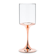 Load image into Gallery viewer, Wine Glass With Copper Stem
